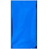 Скатерть фольг синяя 137х182 см/1502-4892